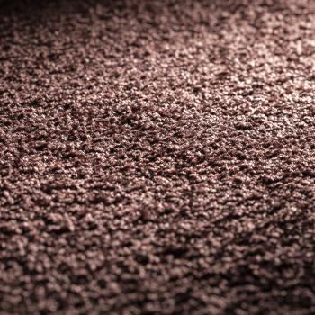 JAB Amaze 619 rosenholz – quadratische Draufsicht Velours-Teppichboden in rosenholz